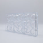 Chocolate World Praline Drop Polycarbonate Chocolate Mold by Frank Haasnoot – 1.50 x 0.96 x 0.53 in, 24 Cavities