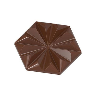 Chocolate World Ruby Tablet Polycarbonate Chocolate Mold by Callebaut – 6.06 x 3.03 x 0.33 in, 3 Cavities