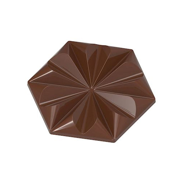 Chocolate World Ruby Tablet Polycarbonate Chocolate Mold by Callebaut – 6.06 x 3.03 x 0.33 in, 3 Cavities