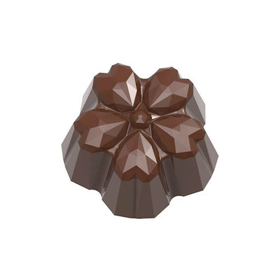 Chocolate World Sakura Origami Polycarbonate Chocolate Mold by Kohei Ogata – 2.36 x 1.18 x 0.51 in, 18 Cavities