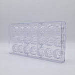 Chocolate World Sakura Origami Polycarbonate Chocolate Mold by Kohei Ogata – 2.36 x 1.18 x 0.51 in, 18 Cavities