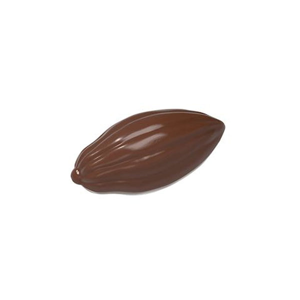 Chocolate World Mini Cocoa Bean Polycarbonate Chocolate Mold – 1.26 x 0.73 x 0.43 in, 35 Cavities