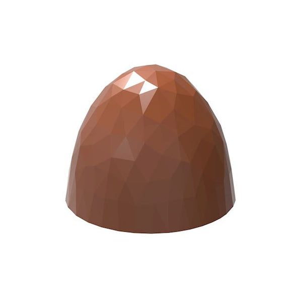 Chocolate World Bullet Facet Polycarbonate Chocolate Mold – ~1.50 x 0.87 x 0.87 in, 21 Cavities