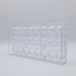 Chocolate World Bullet Facet Polycarbonate Chocolate Mold – ~1.50 x 0.87 x 0.87 in, 21 Cavities
