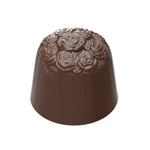 Chocolate World Roses Polycarbonate Chocolate Mold – ~1.38 x 1.38 x 0.79 in, 18 Cavities