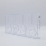 Chocolate World Lollipop Forest Animals Polycarbonate Chocolate Mold – 12 Cavities