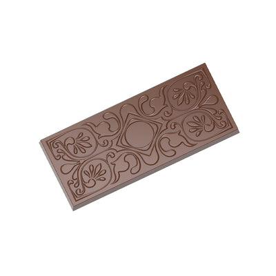 Chocolate World Tablet Polycarbonate Chocolate Mold by Jessica Pedemont – 6.10 x 2.95 x 0.35 in, 3 Cavities