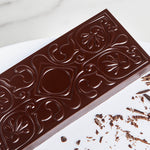 Chocolate World Tablet Polycarbonate Chocolate Mold by Jessica Pedemont – 6.10 x 2.95 x 0.35 in, 3 Cavities