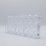 Chocolate World Praline Palm-Tree Polycarbonate Chocolate Mold – 1.38 x 1.04 x 0.57 in, 21 Cavities