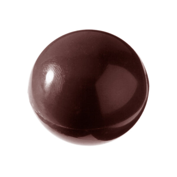 Chocolate World Half Sphere Ø38mm Polycarbonate Chocolate Mold – 1.50 in diameter x 0.75 in, 15 Cavities