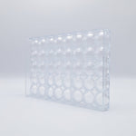 Chocolate World Half Sphere Ø30mm Polycarbonate Chocolate Mold – 1.18 in diameter x 0.59 in, 40 Cavities