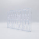 Chocolate World Bottle 22g Polycarbonate Chocolate Mold – Recto/Verso Double Mold, 5 Complete 3D Bottles
