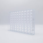 Chocolate World Pattern Top Polycarbonate Chocolate Mold – ~1.18 x 1.18 x 0.59 in, 21 Cavities