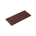 Chocolate World Tablet 24g Polycarbonate Chocolate Mold – 2.93 x 1.73 x 0.30 in, 4 Cavities