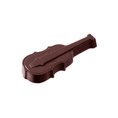 Chocolate World Violin Polycarbonate Chocolate Mold – 2.24 x 1.04 x 0.53 in, 12 Cavities