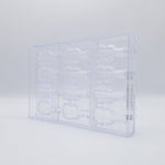 Chocolate World Violin Polycarbonate Chocolate Mold – 2.24 x 1.04 x 0.53 in, 12 Cavities