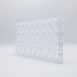 Chocolate World Almond 16g Polycarbonate Chocolate Mold – ~1.77 x 0.87 x 0.55 in, 21 Cavities