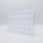 Chocolate World Almond 16g Polycarbonate Chocolate Mold – ~1.77 x 0.87 x 0.55 in, 21 Cavities