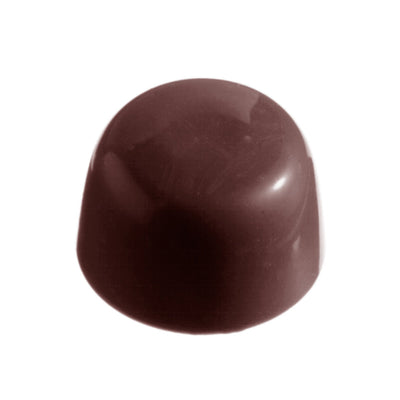 Chocolate World Flat Cone Ø30×19mm Polycarbonate Chocolate Mold – 1.18 in diameter x 0.75 in, 24 Cavities