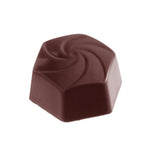 Chocolate World Wiro Polycarbonate Chocolate Mold – ~1.38 x 0.79 x 0.79 in, 18 Cavities