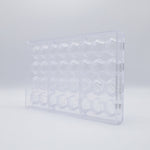 Chocolate World Wiro Polycarbonate Chocolate Mold – ~1.38 x 0.79 x 0.79 in, 18 Cavities