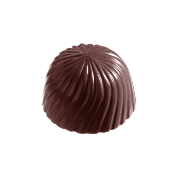 Chocolate World Cap Polycarbonate Chocolate Mold – ~1.57 x 1.18 x 0.79 in, 12 Cavities