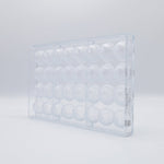 Chocolate World Cap Polycarbonate Chocolate Mold – ~1.57 x 1.18 x 0.79 in, 12 Cavities