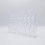 Chocolate World Tourelle Polycarbonate Chocolate Mold – ~1.97 x 1.18 x 1.18 in, 6 Cavities
