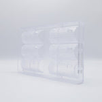 Chocolate World Trunk Polycarbonate Chocolate Mold – ~2.36 x 1.57 x 1.18 in, 6 Cavities