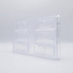 Chocolate World Trunk Polycarbonate Chocolate Mold – ~2.36 x 1.57 x 1.18 in, 6 Cavities