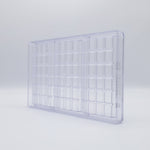Chocolate World Tablet 240g Polycarbonate Chocolate Mold – ~7.87 x 4.72 x 0.59 in, 2 Cavities
