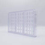 Chocolate World Tablet 240g Polycarbonate Chocolate Mold – ~7.87 x 4.72 x 0.59 in, 2 Cavities