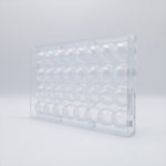 Chocolate World Cone Ø29×21mm Polycarbonate Chocolate Mold – 1.14 in diameter x 0.83 in, 32 Cavities