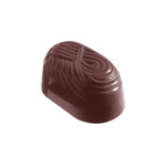 Chocolate World Injection Model Deep Polycarbonate Chocolate Mold – ~1.57 x 1.18 x 0.98 in, 8 Cavities