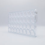 Chocolate World Injection Model Deep Polycarbonate Chocolate Mold – ~1.57 x 1.18 x 0.98 in, 8 Cavities