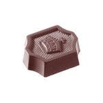 Chocolate World Crown Polycarbonate Chocolate Mold – ~1.18 x 1.18 x 0.71 in, 21 Cavities
