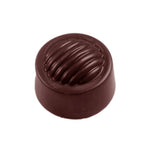 Chocolate World Caramel Polycarbonate Chocolate Mold – ~1.38 x 0.87 x 0.47 in, 24 Cavities