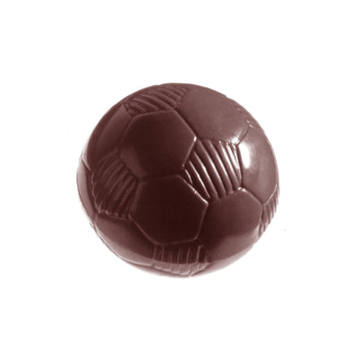 Chocolate World Football Polycarbonate Chocolate Mold – ~1.18 x 1.18 x 0.59 in, 21 Cavities