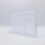 Chocolate World Football Polycarbonate Chocolate Mold – ~1.18 x 1.18 x 0.59 in, 21 Cavities