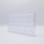 Chocolate World Football Polycarbonate Chocolate Mold – ~1.18 x 1.18 x 0.59 in, 21 Cavities