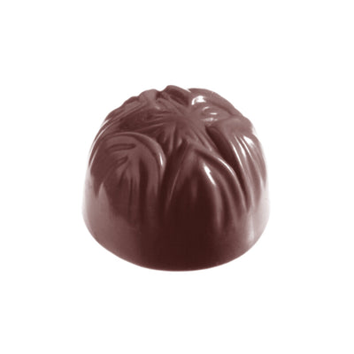 Chocolate World Hazelnut Polycarbonate Chocolate Mold – 1.10 in diameter x 0.71 in, 21 Cavities