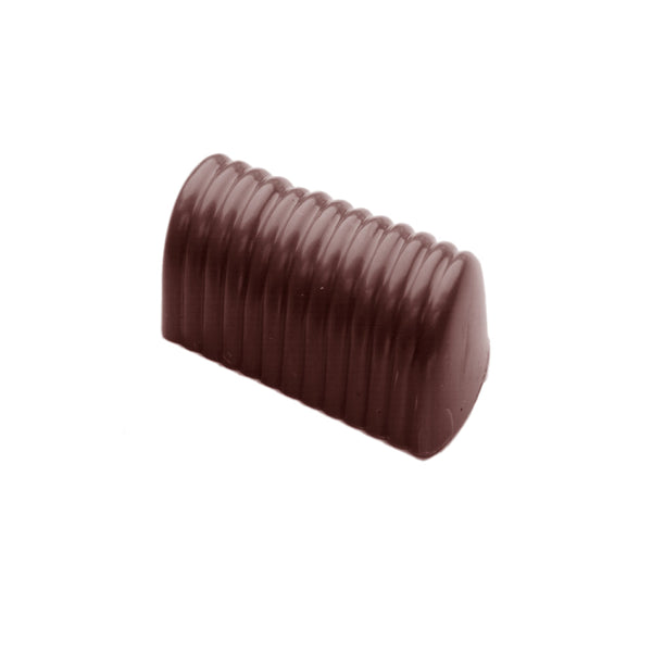 Chocolate World Arc Polycarbonate Chocolate Mold – ~1.57 x 0.79 x 0.59 in, 21 Cavities