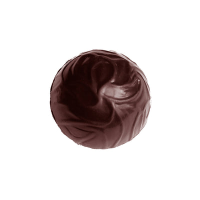 Chocolate World Truffle Polycarbonate Chocolate Mold – ~1.38 x 1.38 x 0.98 in, 21 Cavities