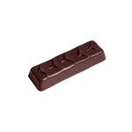 Chocolate World Enrobed Bar Large Polycarbonate Chocolate Mold – 4.13 x 1.30 x 0.79 in, 8 Cavities