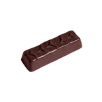 Chocolate World Enrobed Bar Medium Polycarbonate Chocolate Mold – ~2.95 x 0.98 x 0.59 in, 12 Cavities
