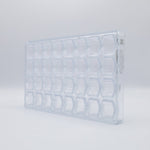 Chocolate World Barrel Polycarbonate Chocolate Mold – ~1.57 x 1.18 x 0.98 in, 8 Cavities