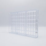 Chocolate World Tablet 4×6 Rectangle (6mm) Polycarbonate Chocolate Mold – 6.14 x 3.03 x 0.24 in, 3 Cavities