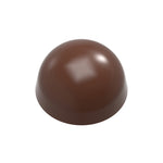 Chocolate World Dome 30mm Polycarbonate Chocolate Mold – 1.18 in diameter x 0.59 in, 32 Cavities