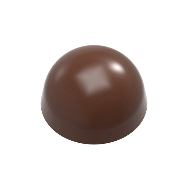 Chocolate World Dome 30mm Polycarbonate Chocolate Mold – 1.18 in diameter x 0.59 in, 32 Cavities