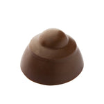 Chocolate World Pomponet Joy and Jewels Polycarbonate Chocolate Mold – ~1.10 in diameter x 0.59 in, 21 Cavities